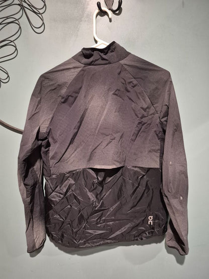 Charcoal Run on Clouds Running Jacket, S