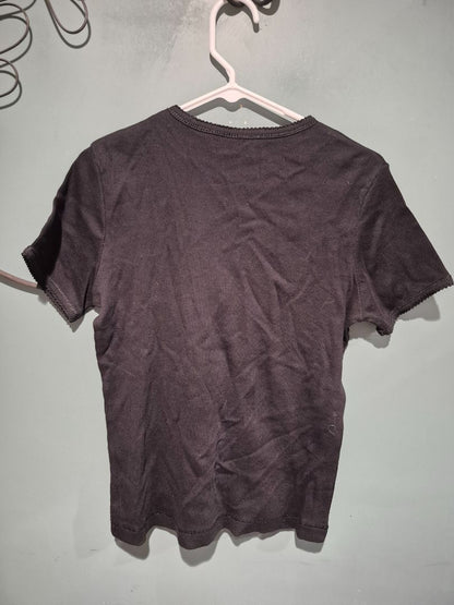 Black Sonoma Short Sleeve Cotton Shirt, NWT, S