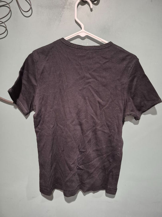 Black Sonoma Short Sleeve Cotton Shirt, NWT, S