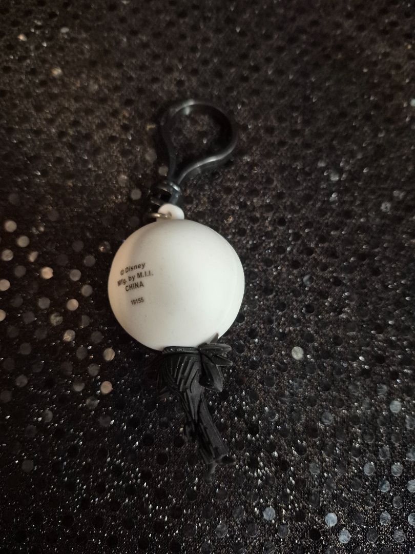 Disney NBC Jack Skellington Bag Clip, 2.5"