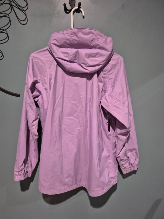Lavender  Columbia women's waterproof rain jacket, S