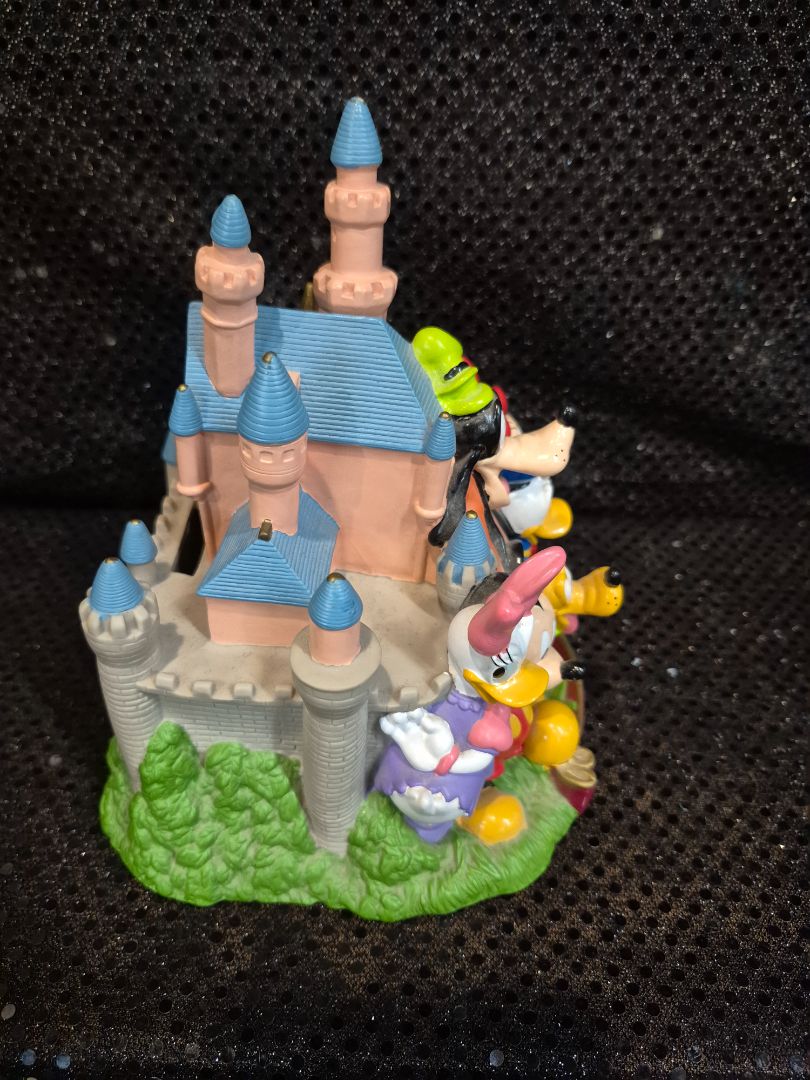 Disneyland Multi Charater Coin Bank, 6.5" × 7.5"