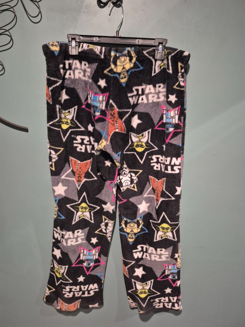 Black Star Wars Sleepwear Pants, L