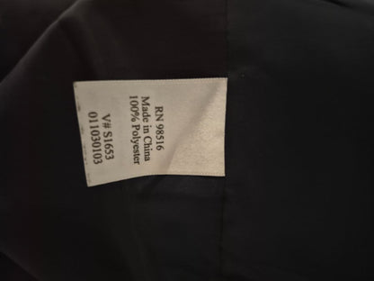 Navy Coldwater Creek Button up Blazer Jacket, 4