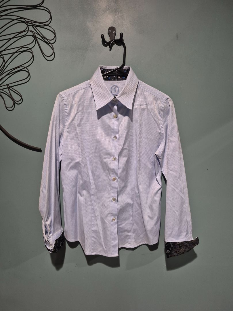 Light Blue English Laundry Long Sleeve Button Shirt, 10