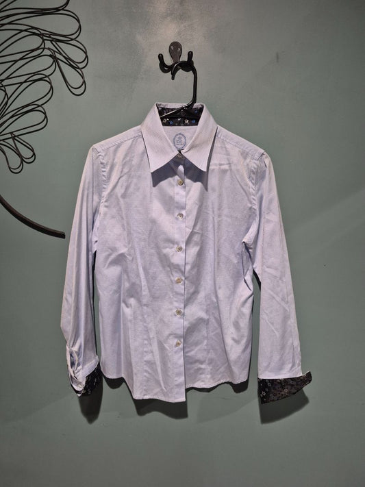 Light Blue English Laundry Long Sleeve Button Shirt, 10