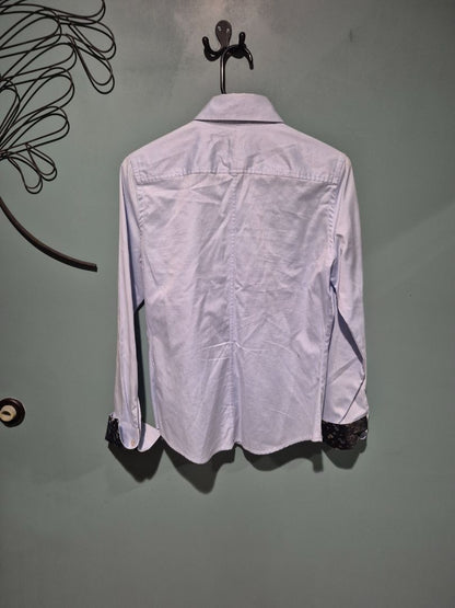 Light Blue English Laundry Long Sleeve Button Shirt, 10