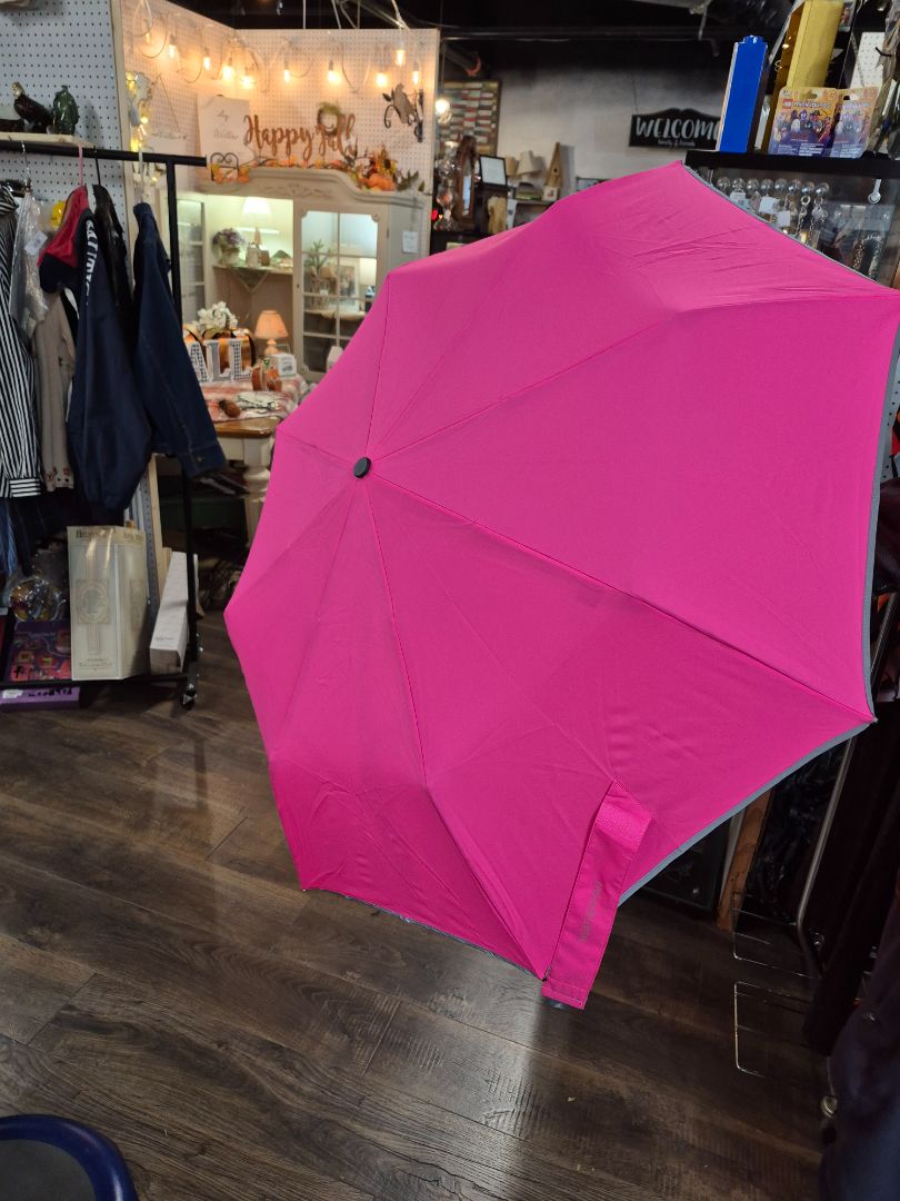 Hot Pink Weatherman Umbrella, 39"
