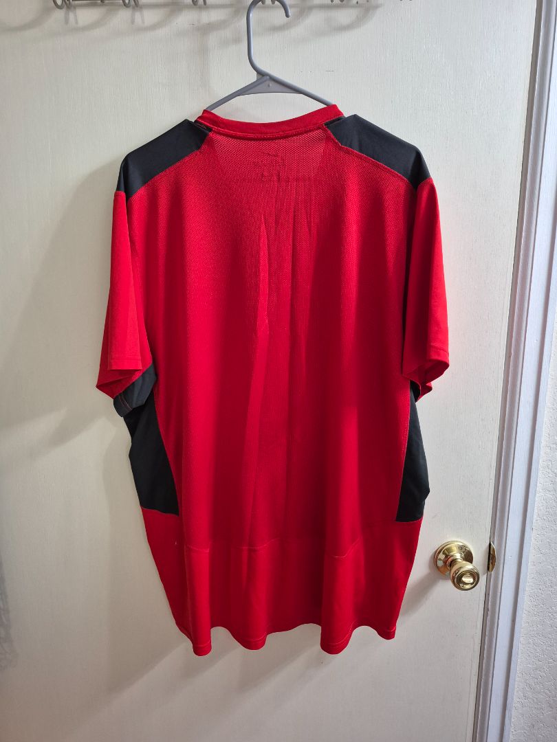 Red Nike Dri-Fit Just Do It T-Shirt, XXL