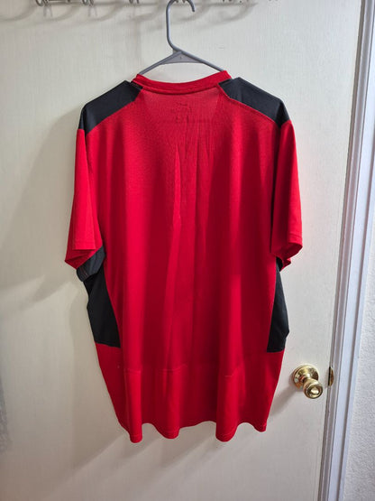 Red Nike Dri-Fit Just Do It T-Shirt, XXL