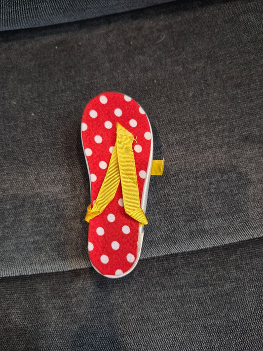 Avon Toe Ring set in Flip Flop Packaging, 7 Rings
