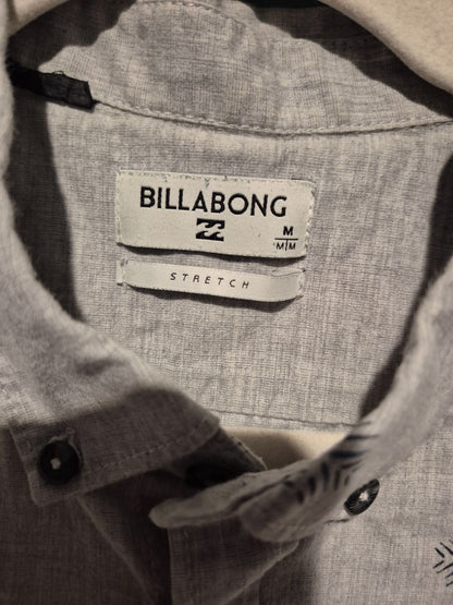 Grey Bill A Bong Short Sleeve Shirt, M