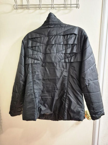 Black Columbia Omni-Heat Puffer Jacket, L