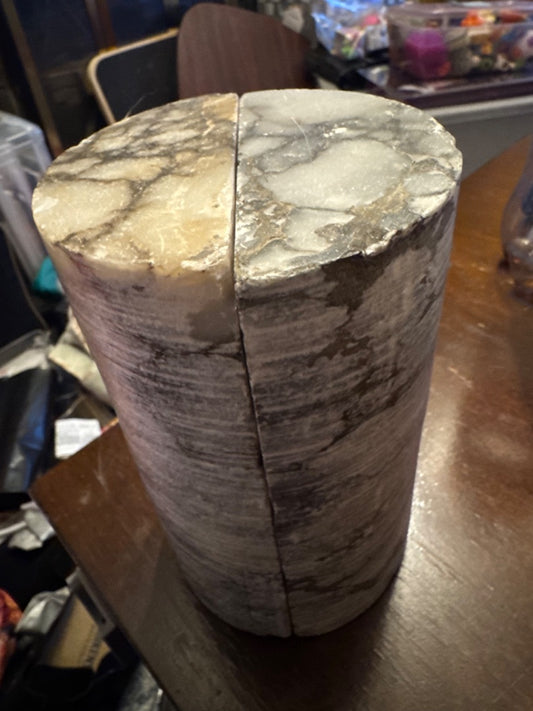 Alabaster Bookend Set