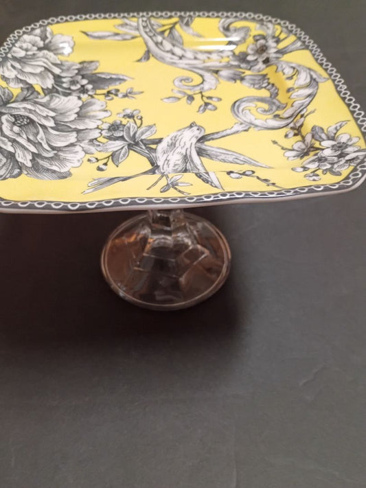 222 5th Adelaide Plate on Pedestal