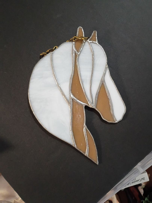 Stained Glass Horsehead (large)