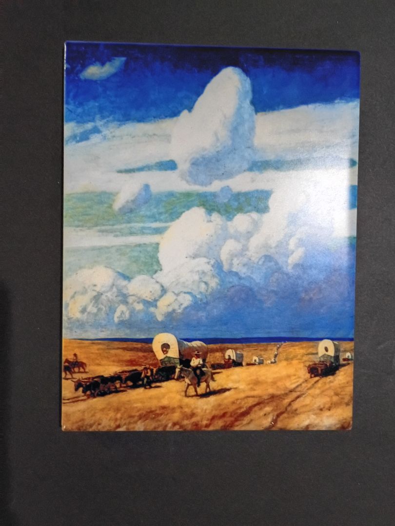 Wagon Train Tile- porcelain