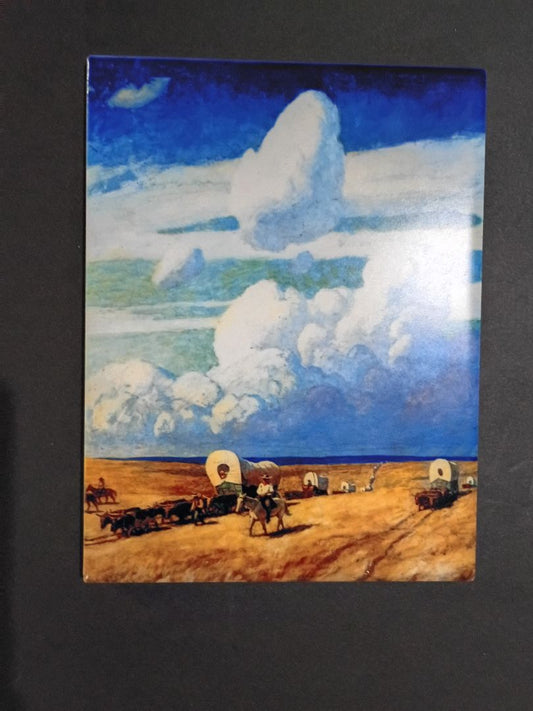 Wagon Train Tile- porcelain