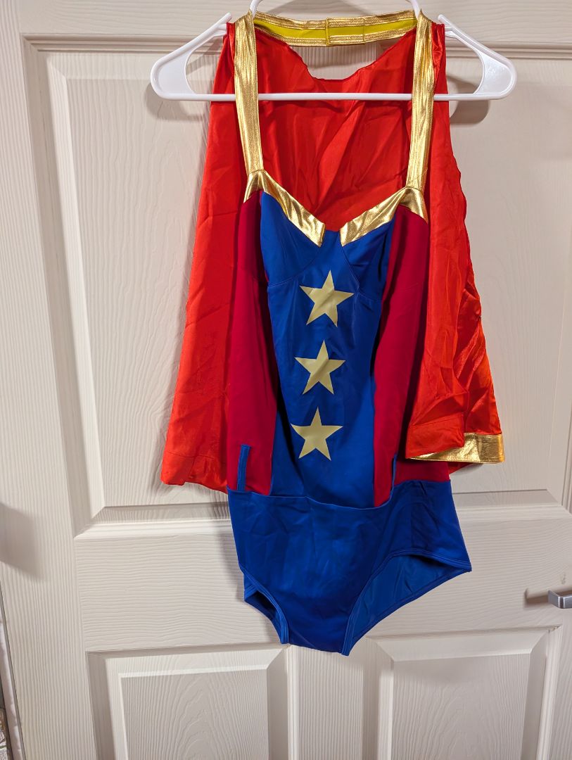Leg Avenue Comic Book Girl Outfit, LG