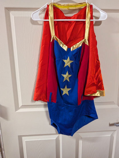 Leg Avenue Comic Book Girl Outfit, LG