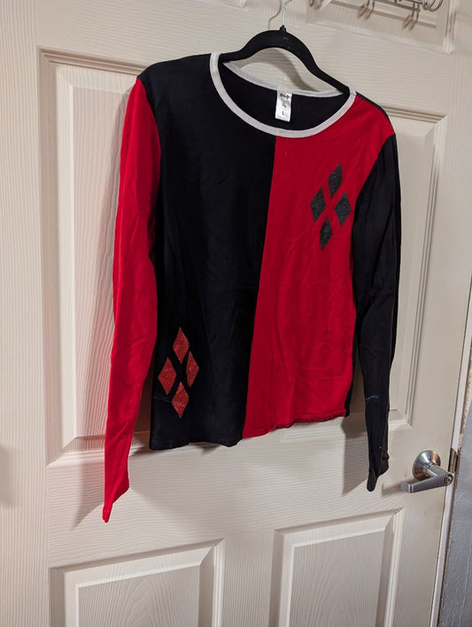 Harley Quinn Long sleeve Shirt, LG