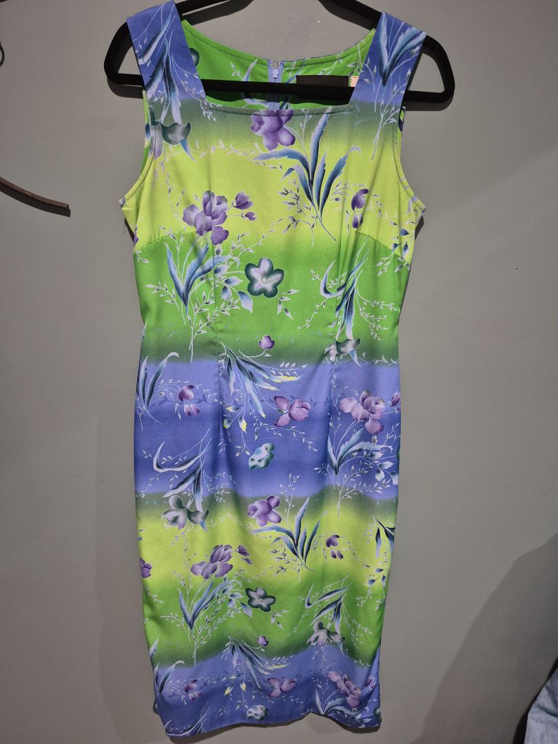 Green/Blue Sage Harbor Dress, 8