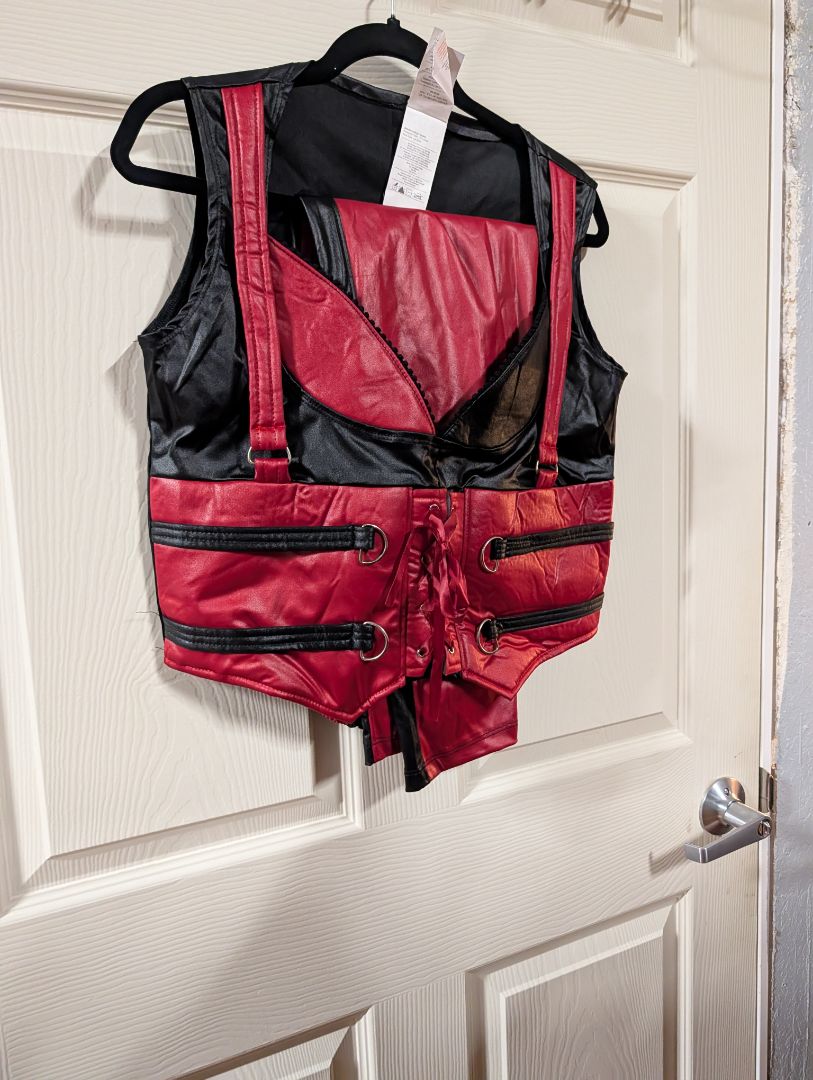 Harley Quinn Top & Pants Costume