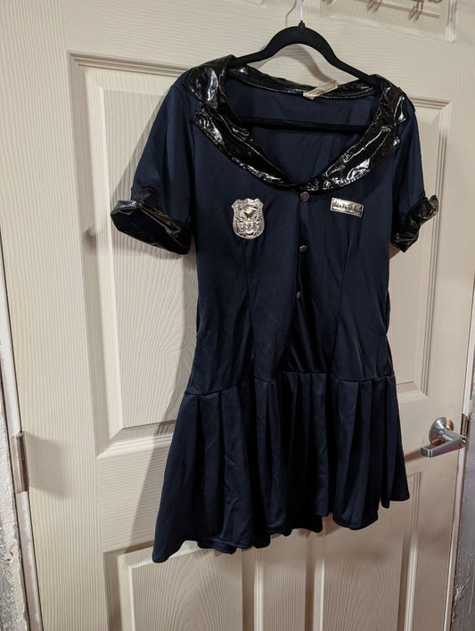 Police Costume Dress, Large