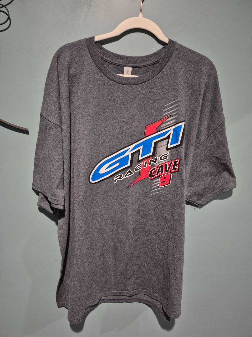 Charcoal GTI Racing Cave T-Shirt, 3XL