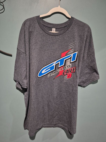 Charcoal GTI Racing Cave T-Shirt, 3XL