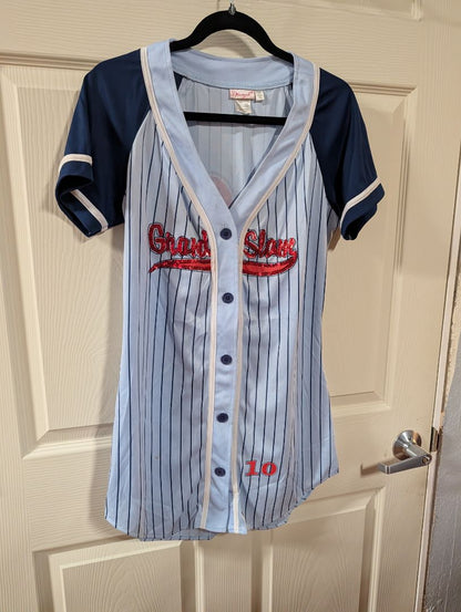 Baseball Jersey Dress, LG