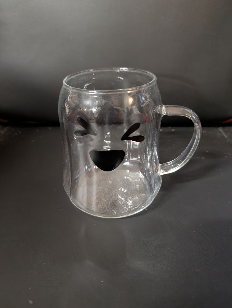 Clear Ghost Mug