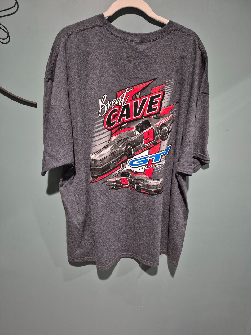 Charcoal GTI Racing Cave T-Shirt, 3XL
