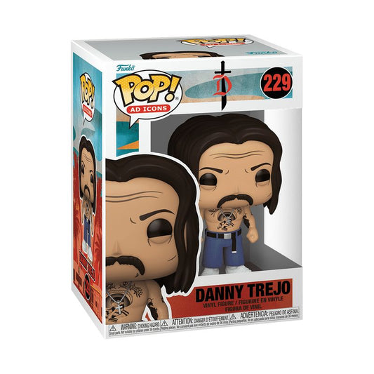 Multi-Colored Funko POP Funko Pop! Danny Trejo - 229