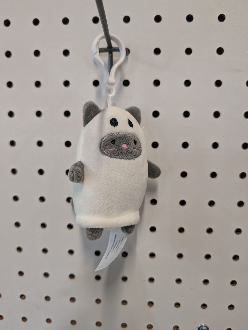 Ghost cat Keychain