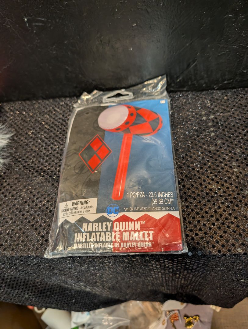 Inflatable Harley Quinn Mallet