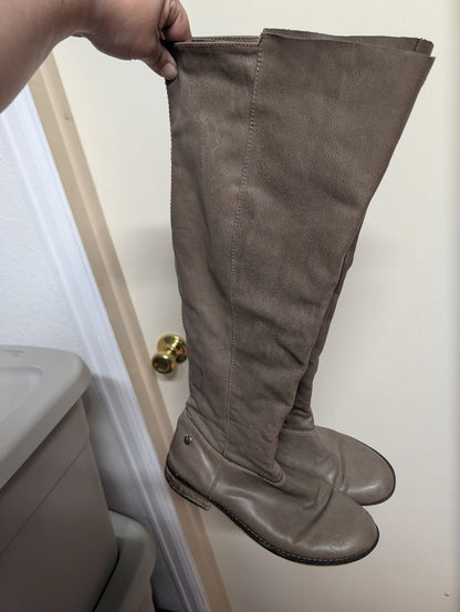 Brown Knee High Boots, 8