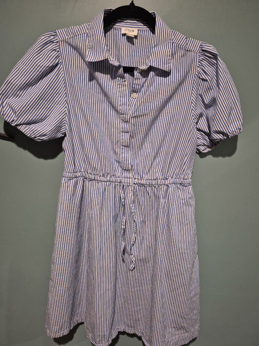Blue/White Striped J. Crew Dress, 2