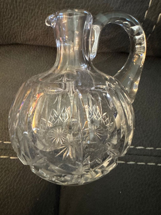 German Lead Crystal Pitcher