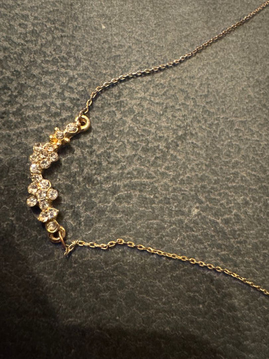 Crystal Flower Necklace