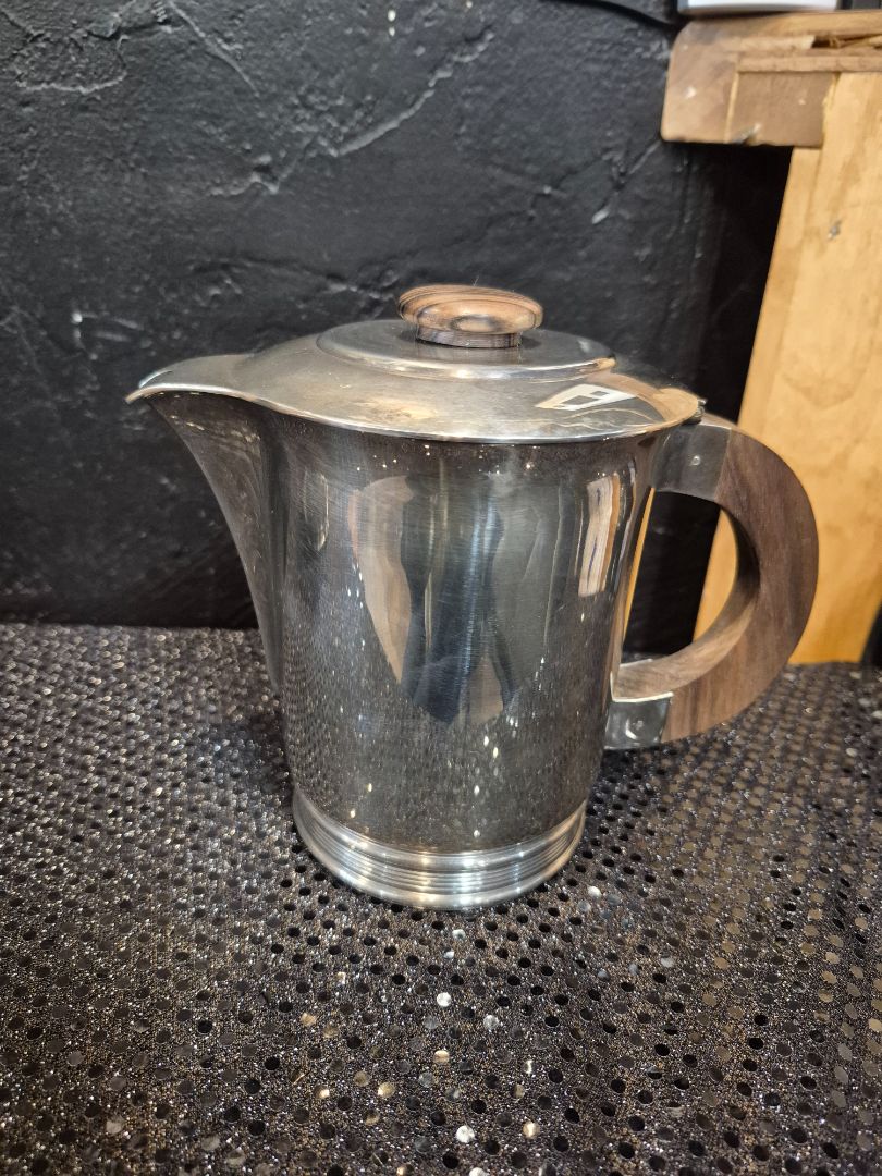 Ercuis Art Deco Silver plated coffee pot