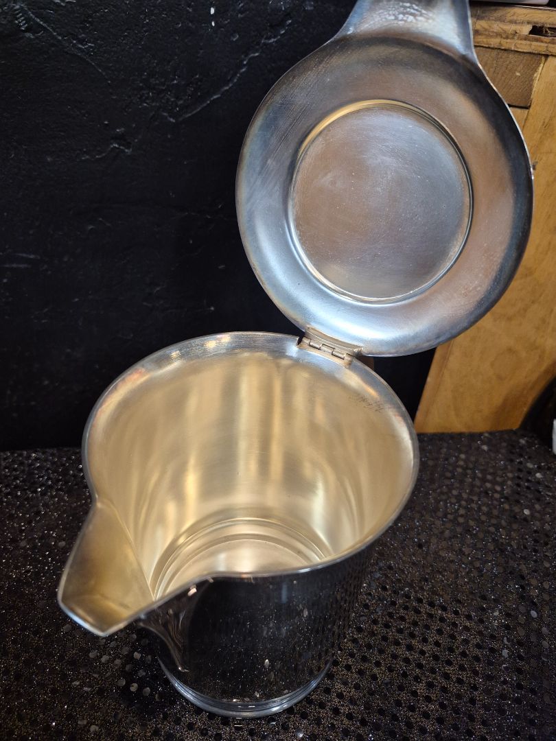 Ercuis Art Deco Silver plated coffee pot
