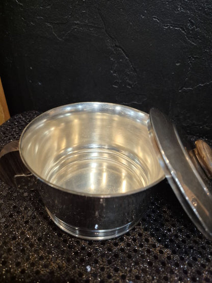 Eucuis Art Deco Silver Plated Suger Bowl