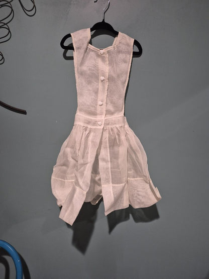 Ivory Vintage Dress Cover Piece, Child