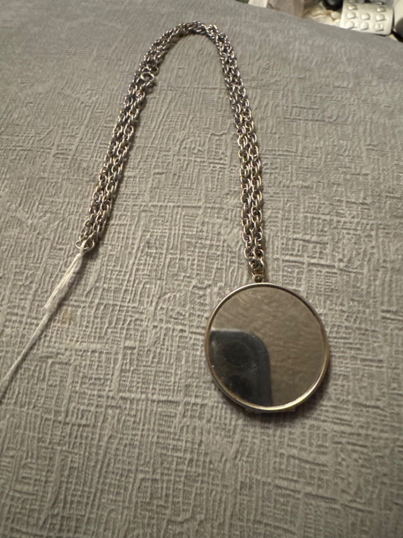 Mirror Locket Necklace