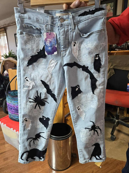 Jeans-Capri Halloween, 6