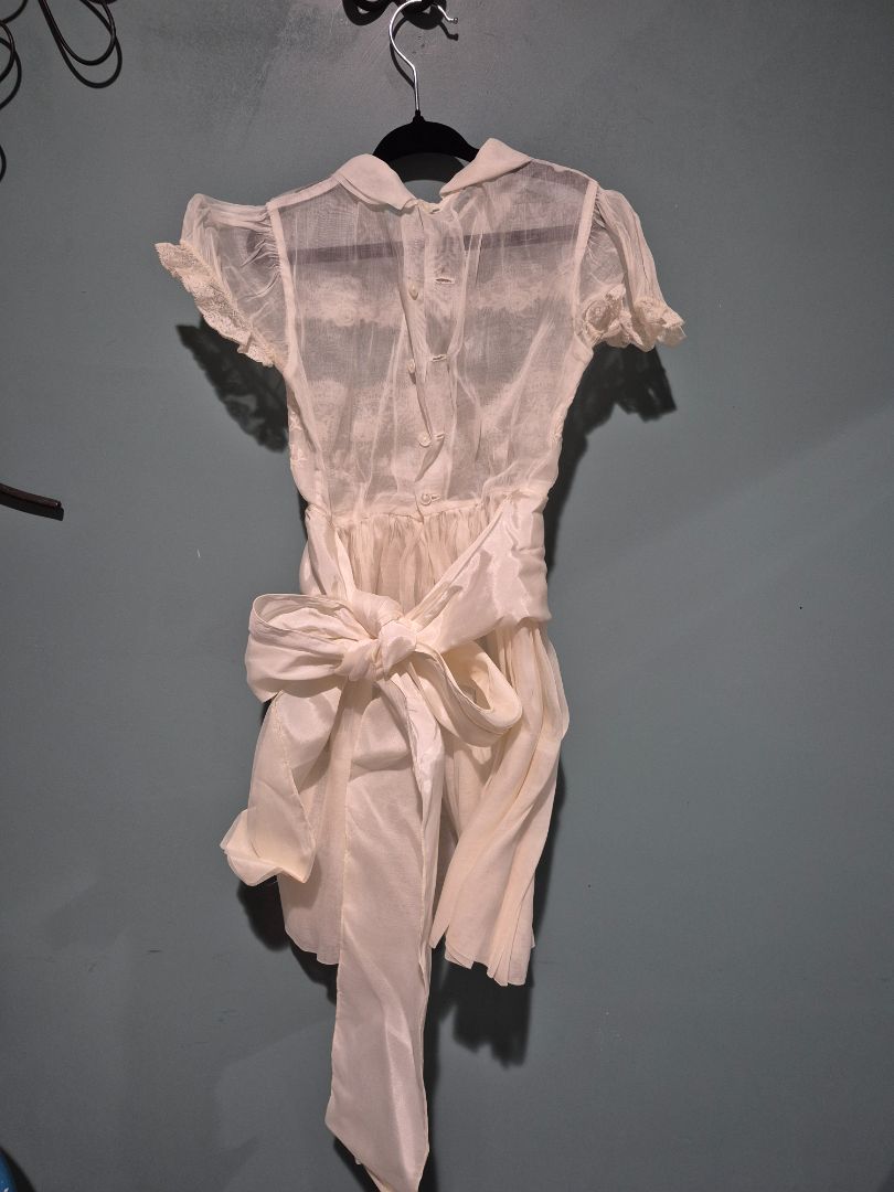Vintage 1930's Dress with Under Slip Child size