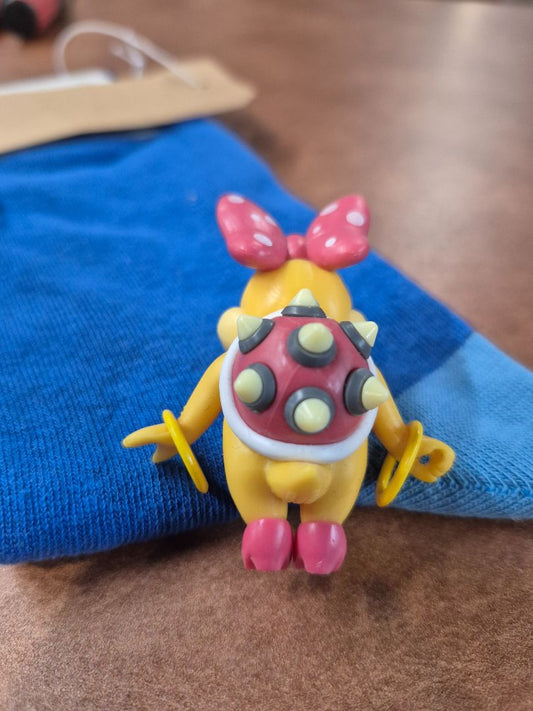 Yellow Nintendo Super Mario Wendy Koopa, 2.5"