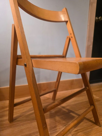 Vintage wood fold up