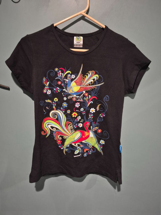 Colorful Birds Karani•art T-Shirt, Woman L